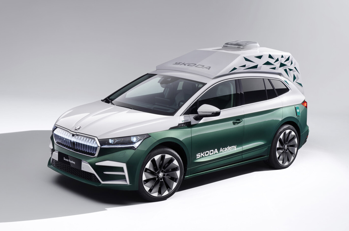Skoda Rodiaq one-off concept front quarter 
